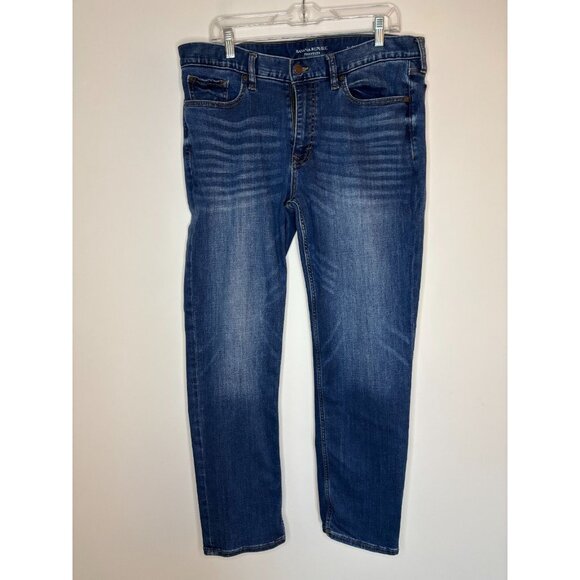 BANANA REPUBLIC Travelers Slim Fit Jeans Mens 36x30 Denim Stretch Stretch - Picture 4 of 6